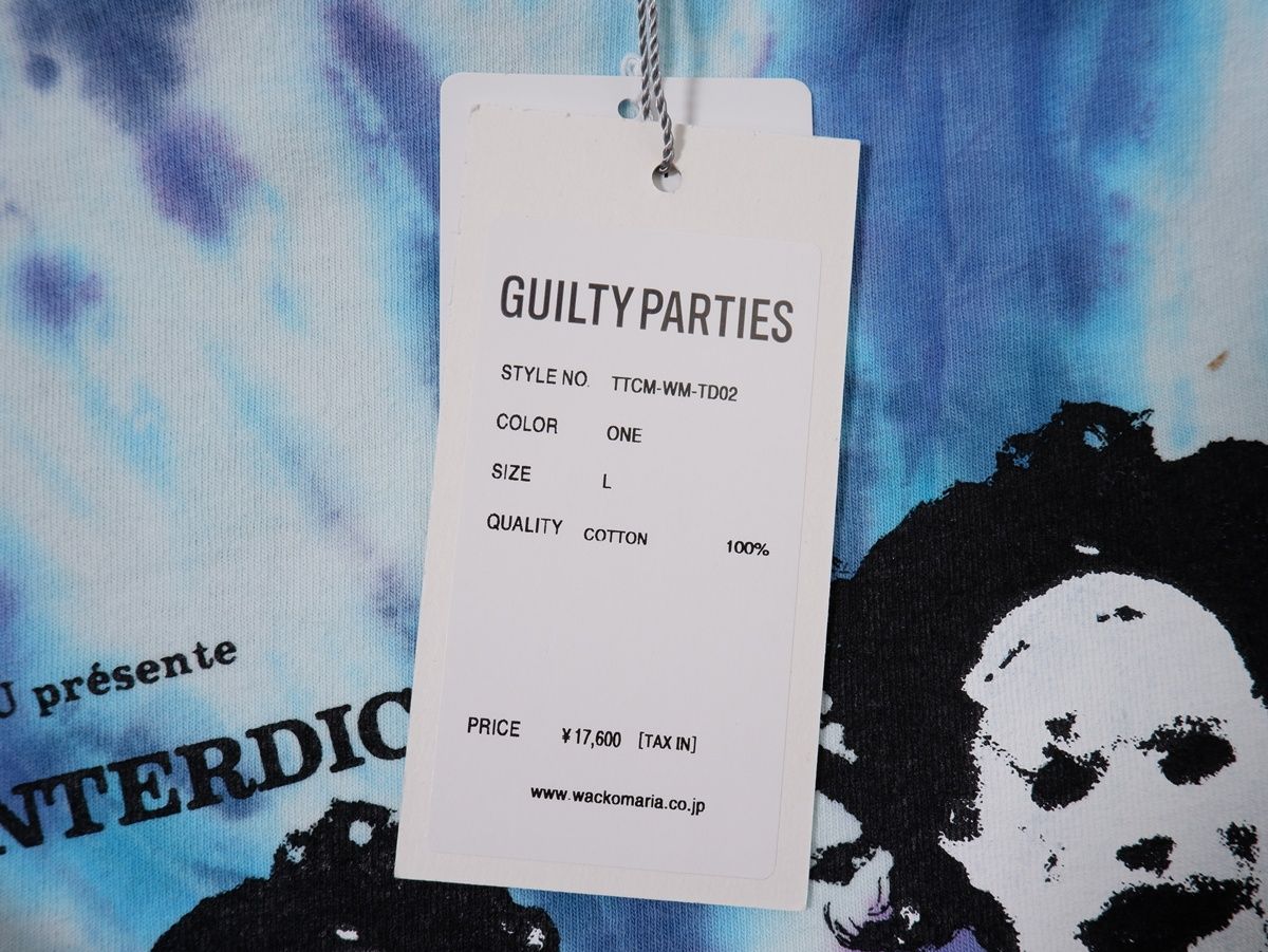 WACKOMARIAワコマリア THE TEXAS CHAINSAW MASSACRE/TIE DYE CREW NECK