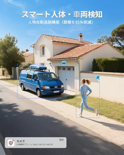 迅速に発送 2眼式 AI人物自動追尾ズーム Ctronics 防犯カメラ 屋外 ワイヤレス 10倍ハイブリッドズーム 5 GWi Fi対応 人 車両検知 監視カメラ 2 K 4 MP デュアルレンズ フルカラー暗視 声光威嚇 クラウ d 3 a 903 b 1