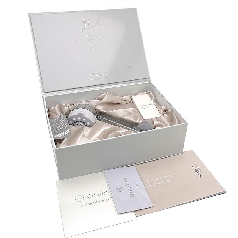 迅速に発送 ミラブルプラスシャワーヘッド ウルトラファインバブル 美容シャワーヘッド トルネードスティック付き 肌深度清潔 肌ケア 塩素低減 380 ec 35 f