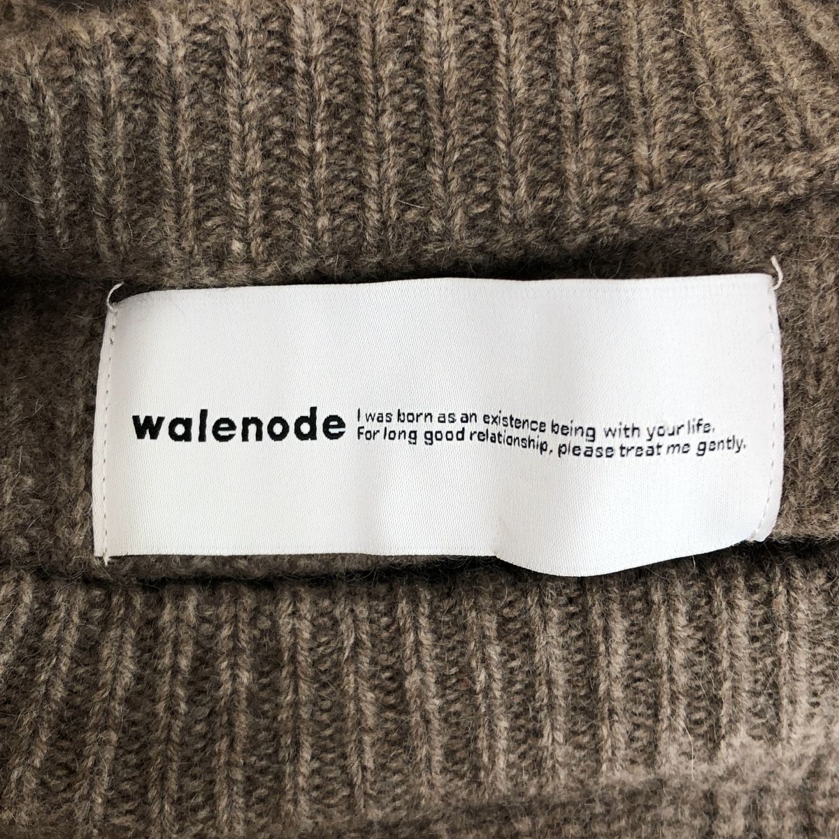 walenode / ウェルノード | ヤクウール クルーネック ニット | 2 