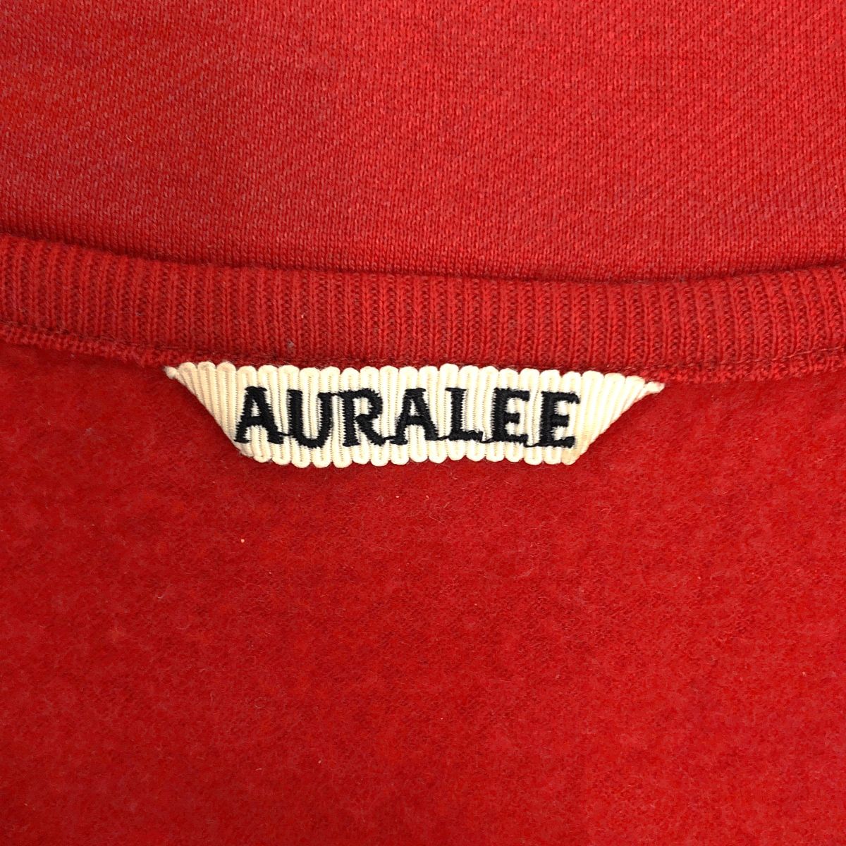 AURALEE / オーラリー | 2025AW | LIGHT WOOL SWEAT HALF ZIP P/O