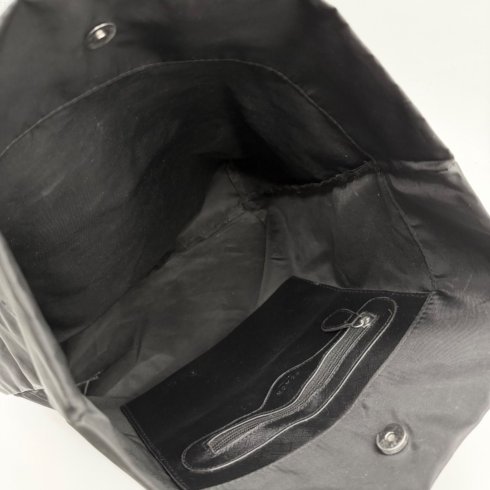 COACH Y2K BLACK nylon tote bag A4 コーチ ナイロントートバッグ