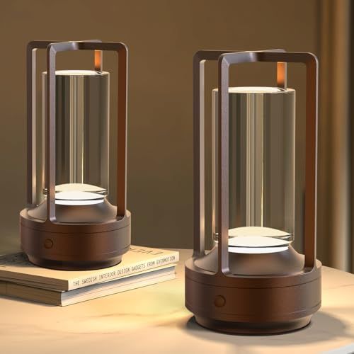 テーブルランプ おしゃれ コードレス Hapfish 3000 mAh間接照明 スタンド 充電式 温度 無段階調光 目に優しい タッチ制御 ベッドサイドランプ LED 卓上 デスクライト インテリア|寝室|バー|キャンプ|常夜灯に 5 b 9 aa 418