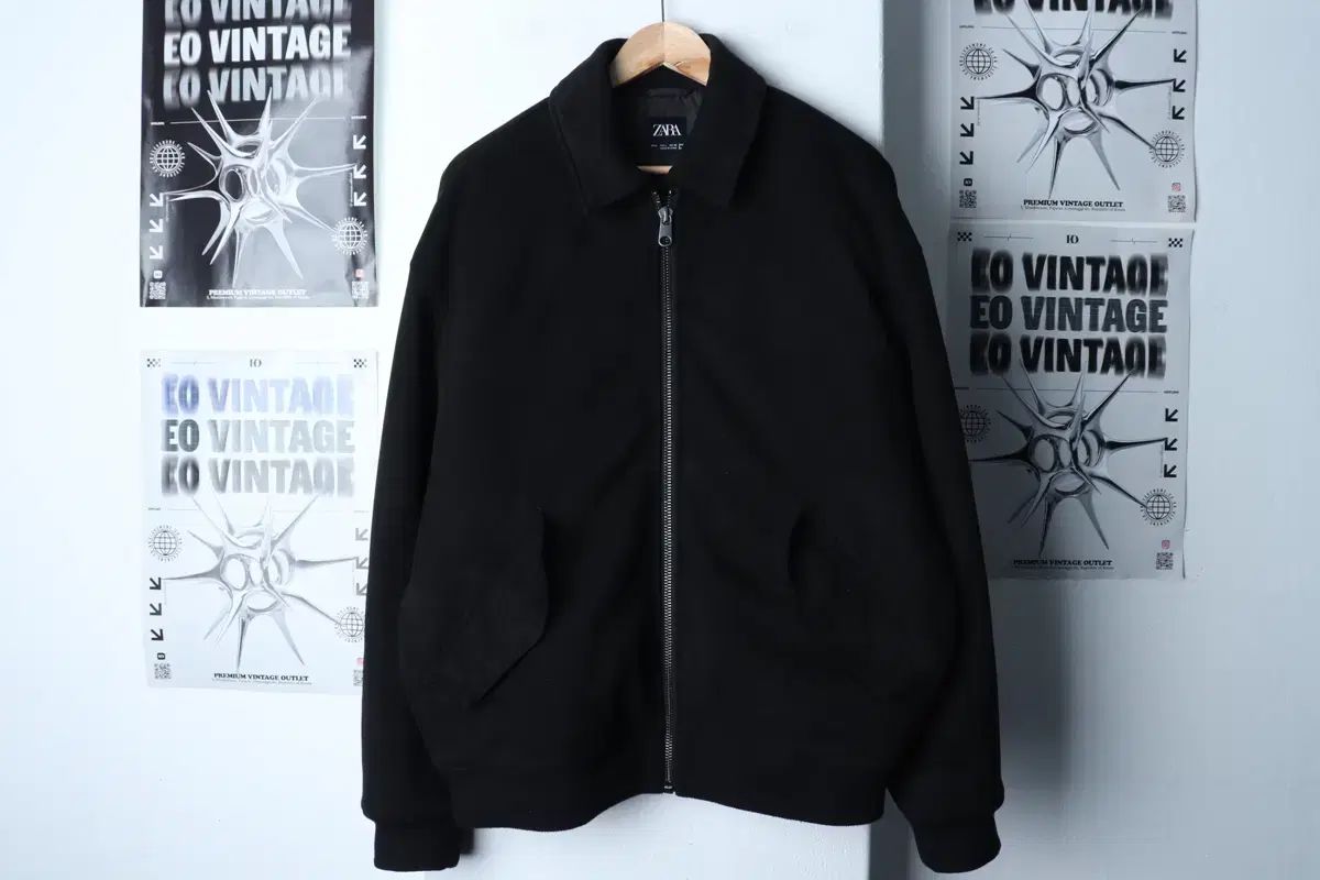 L-XL) ZARA ザラ ジップアップ ウィンドブレーカー アウター 