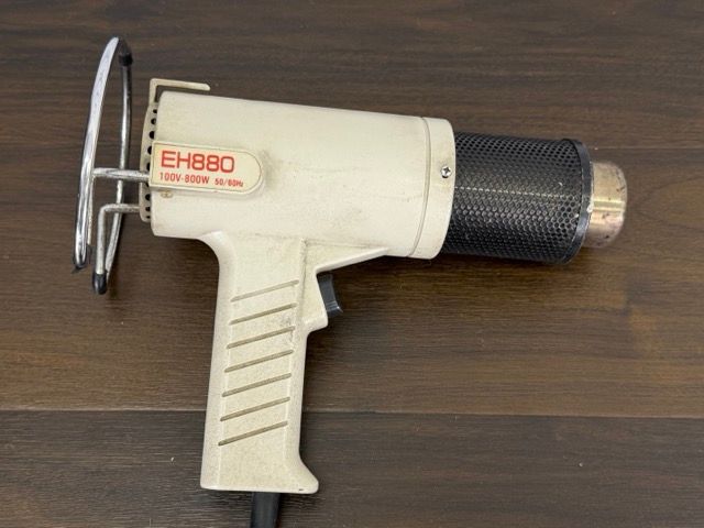 ヒートガン 2点セット 動作保証 EXCEL EH 880 100 V-800 W HAKKO 881 V-1 KW ヒーティングガン 工事 工具 | 515888
