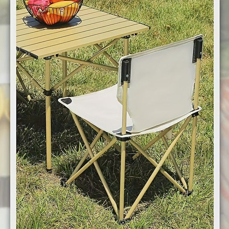 軽量＆コンパクト 折りたたみキャンプテーブル＆チェア3点セット 頑丈設計 ポータブルで簡単設営 ピクニック BBQ アウトドア ベランダレジャーに最適 テーブルチェアセット テーブル チェア ハンモック アウトドア