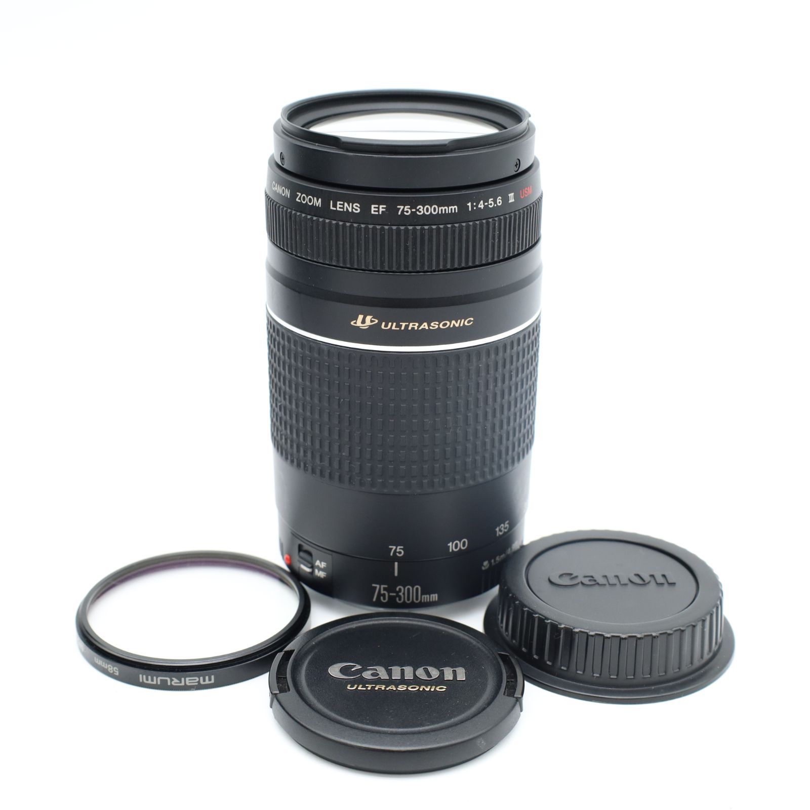 ★極上品★キヤノンCANON EF75-300mm F4-5.6 IS USM □極上品□ CANON（キヤノン） EF 75-300mm F4-5.6 III｜望遠ズーム