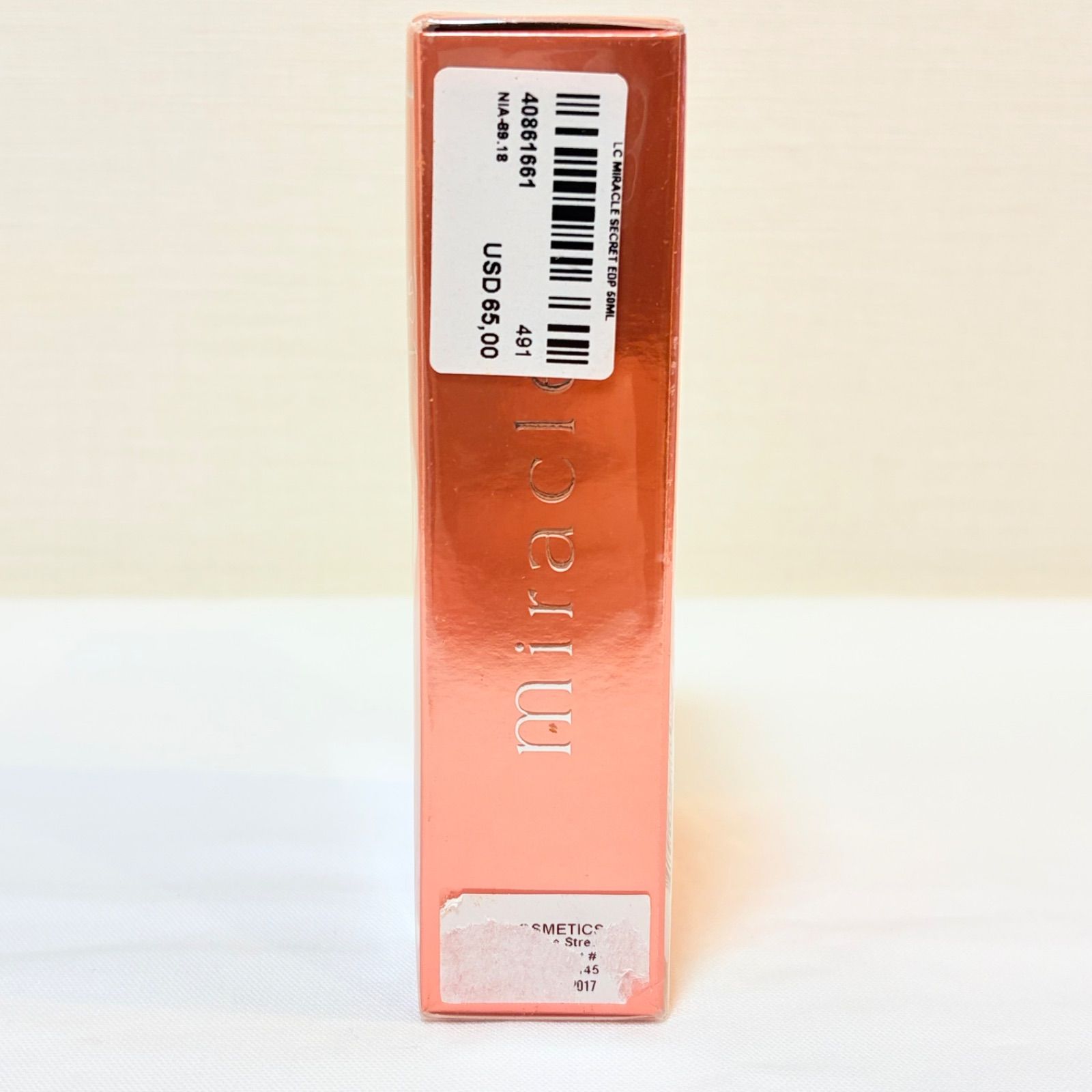 廃盤 新品未開封 LANCOM miracle secret eau de parfum ランコム 