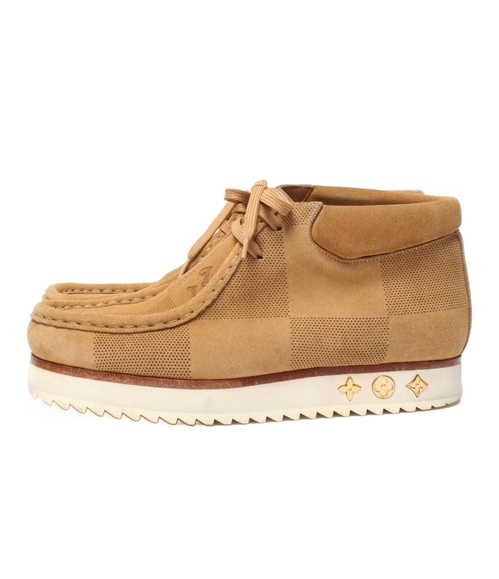 ルイヴィトン LOUIS VUITTON チャッカブーツ モード ロングノーズ ルイ・ヴィトン デザートブーツ チャッカブーツ ワラビー NIGO モッズ