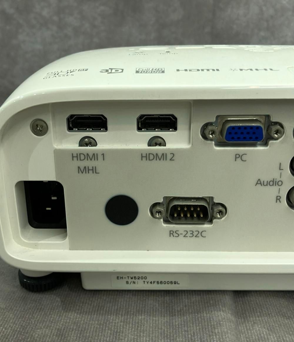 エプソン EH-TW5200 プロジェクター EPSON EPSON プロジェクター EH-TW5200
