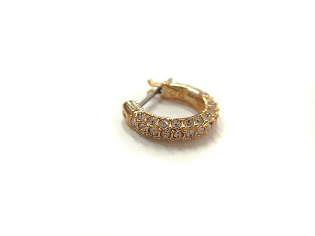 スワロフスキー SWAROVSKI Dextera フープピアス パヴェ ローズ