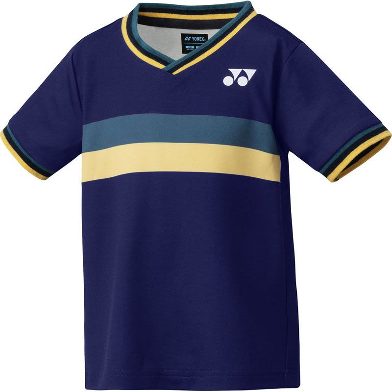 YONEX ヨネックス ジュニアTシャツ/ハーフパンツセット テニス ＴシャツＪＲ 48001j-458、インディゴマリン