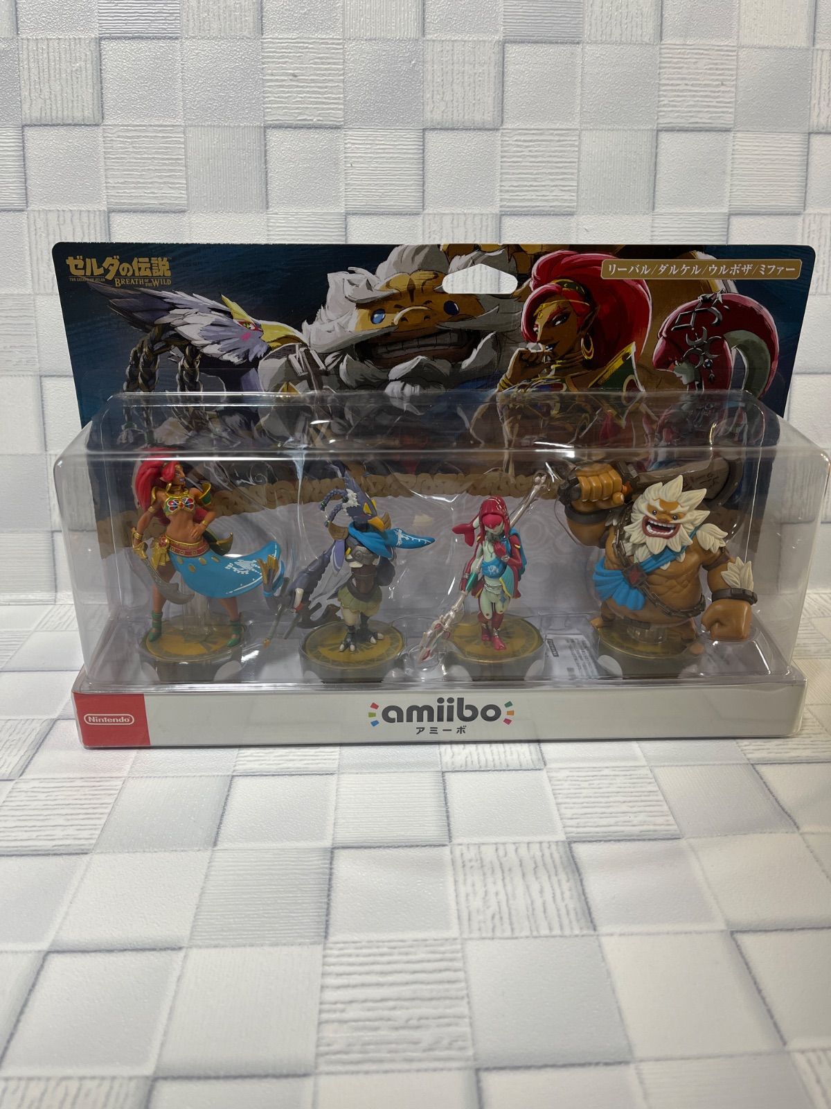 amiibo 四人の英傑セット アミーボ ゼルダの伝説 Switch - メルカリ