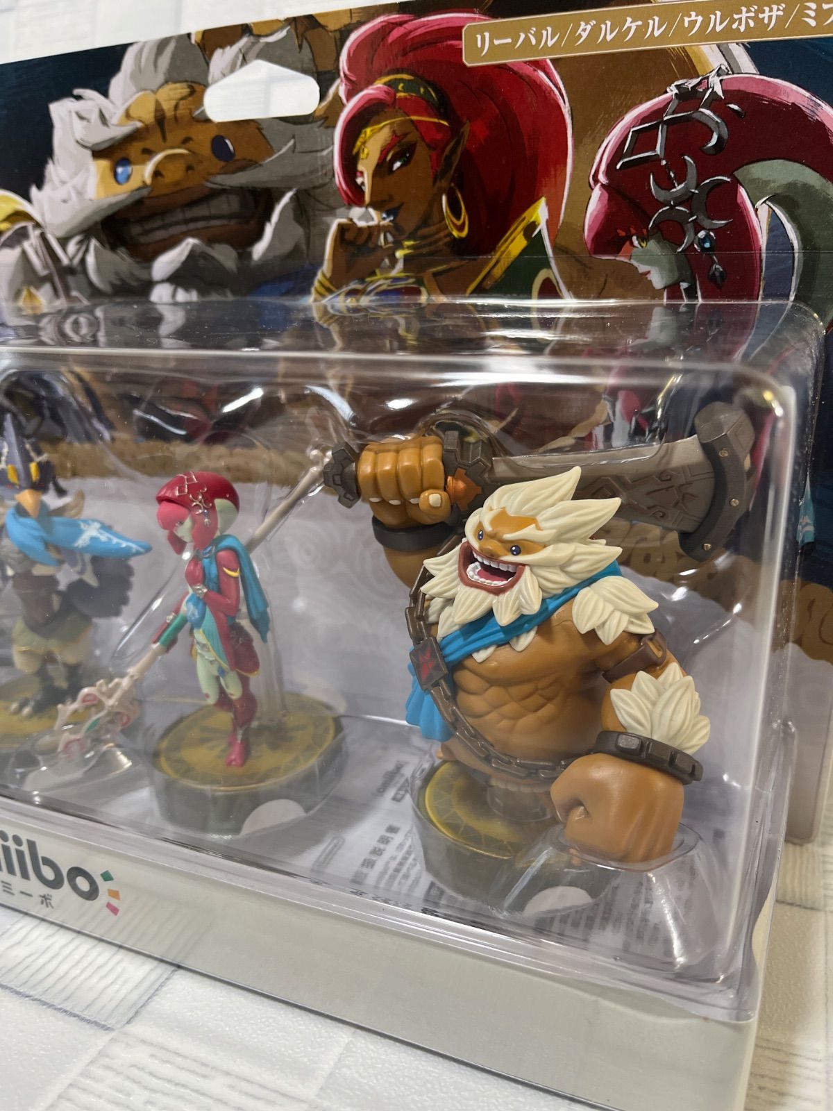 amiibo 四人の英傑セット アミーボ ゼルダの伝説 Switch - メルカリ