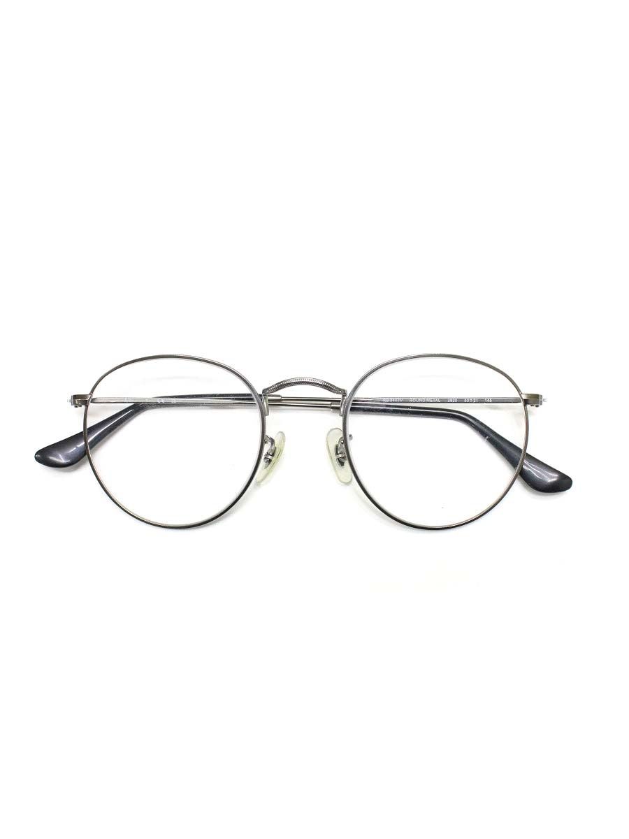レイバン ROUND METAL OPTICS RB3447V メガネ メタルシルバー/ブラック