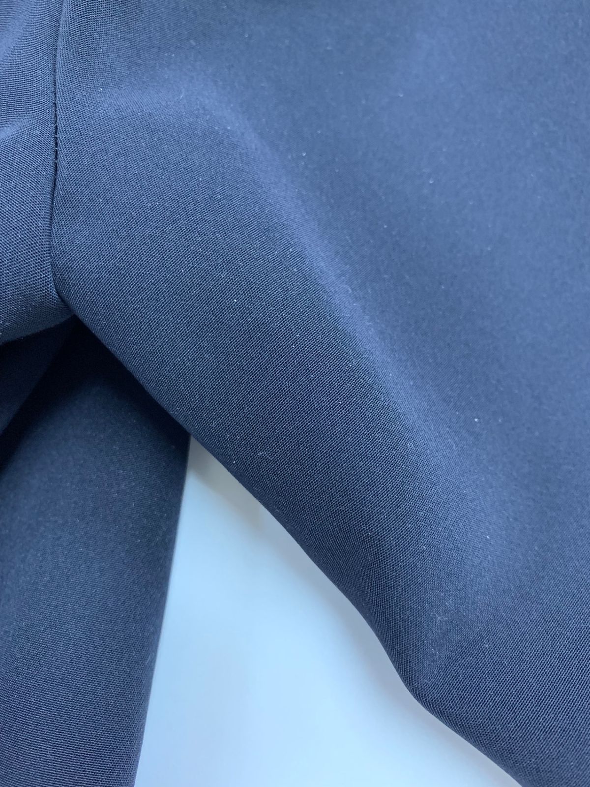 フォクシーニューヨーク Winter Wonder 39842 ワンピース 38 ネイビー