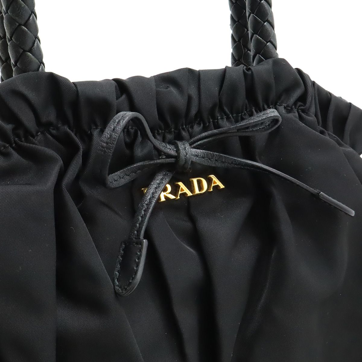 PRADA プラダ リボン ハンドバッグ ミニバッグ 2WAY ショルダーバッグ 