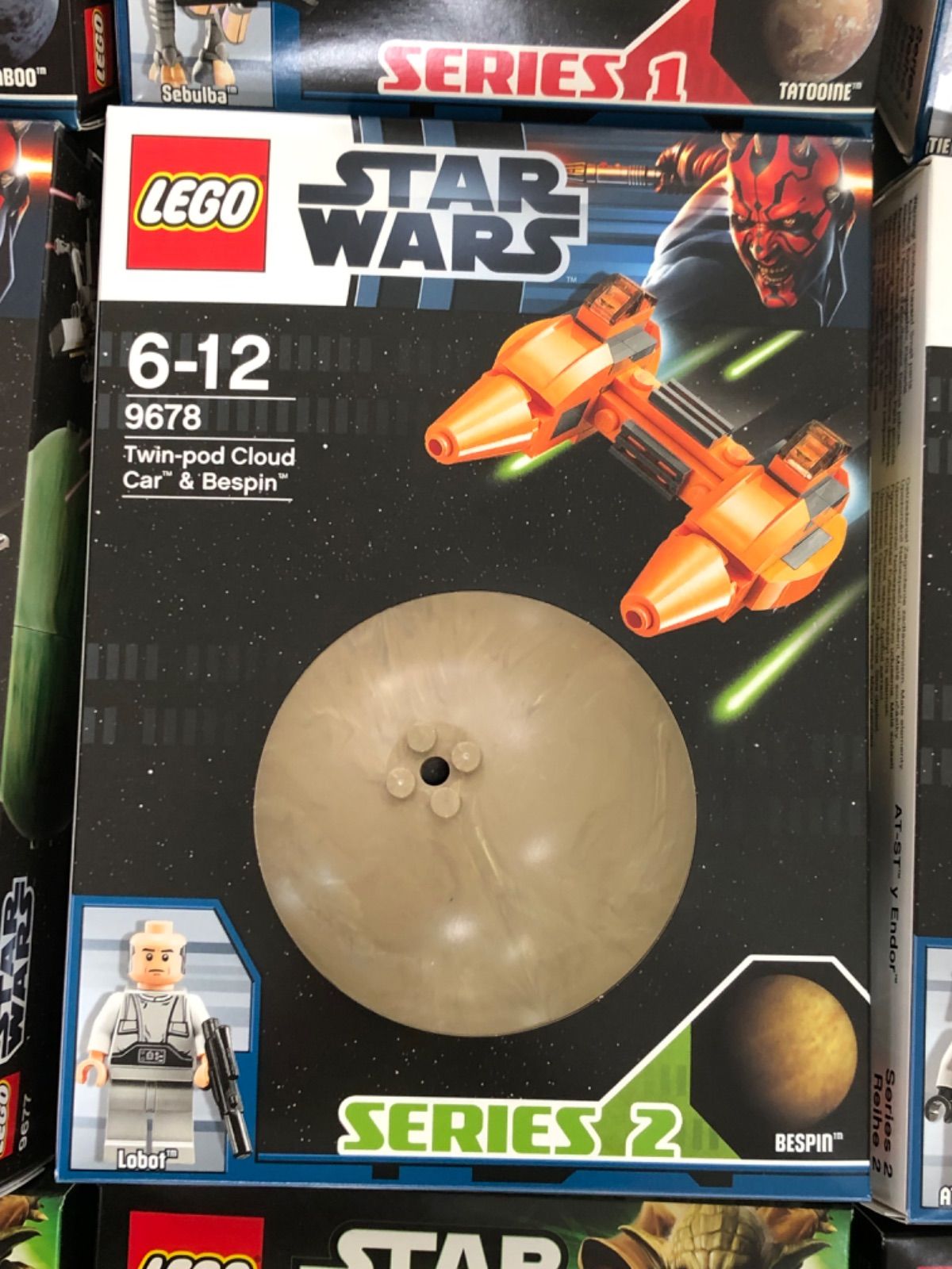  LEGOレゴSTAR WARSのプラネットシリーズでSTARと乗り物 乗員のセット のフルコンプです LEGO(レゴ) ブロック玩具