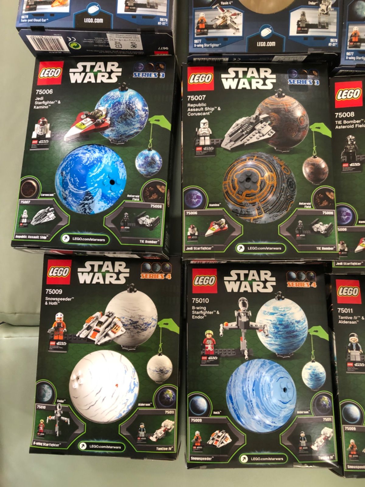 LEGOレゴSTAR WARSのプラネットシリーズでSTARと乗り物