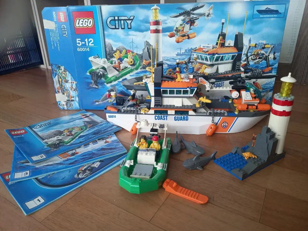  LEGOブロック シティ 海岸警備隊 救助艇 60014 廃盤 その他 おもちゃ