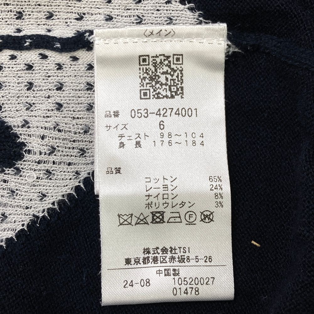 サイズ：6 PEARLY GATES パーリーゲイツ 2024年モデル タートルネック