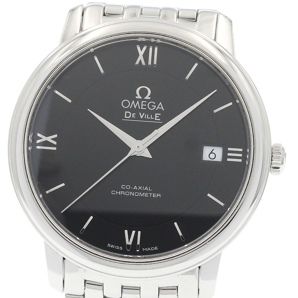 オメガ OMEGA 424 10 37 20 01 001 デビル プレステージ コーアクシャル 自動巻き メンズ 保証書付き_938337