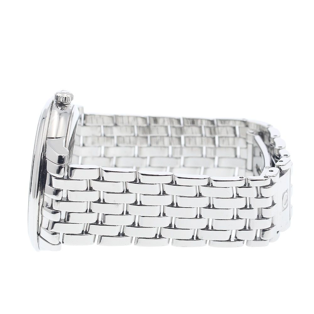  オメガ OMEGA 424 10 37 20 01 001 デビル プレステージ コーアクシャル 自動巻き メンズ 保証書付き_938337 仕事着 自動巻き時計 腕時計(アナログ)