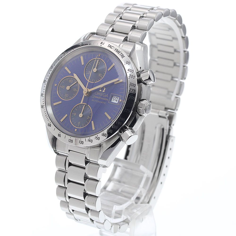  オメガ OMEGA 3511 81 スピードマスター デイト クロノグラフ 自動巻き メンズ _931647 スキニーパンツ 自動巻き時計 腕時計(アナログ)