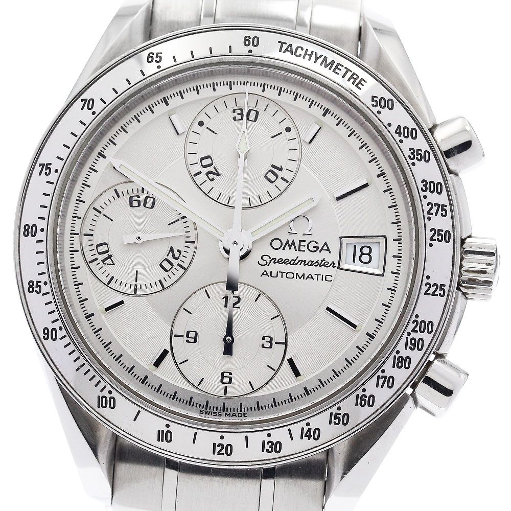 オメガ OMEGA 3513 30 スピードマスター デイト クロノグラフ 自動巻き メンズ 保証書付き_934935