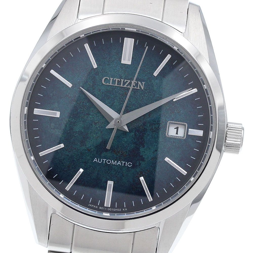 シチズン CITIZEN NB1060 12L シチズンコレクション 銀箔漆文字板モデル デイト 自動巻き メンズ 内箱 保証書付き_941978