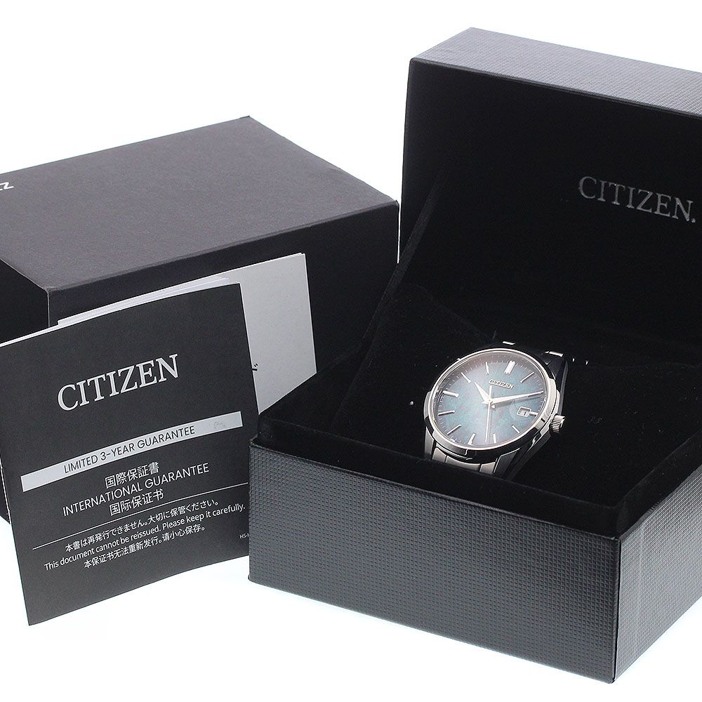  シチズン CITIZEN NB1060 12L シチズンコレクション 銀箔漆文字板モデル デイト 自動巻き メンズ 内箱 保証書付き_941978 夏コーデ 自動巻き時計 腕時計(アナログ)