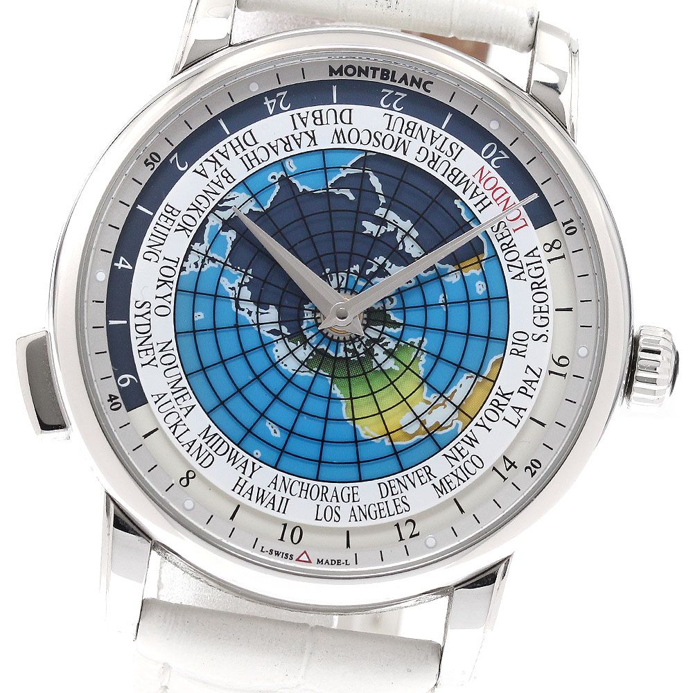 モンブラン MONTBLANC 115071 オルビステラルム デイト 自動巻き メンズ _939082