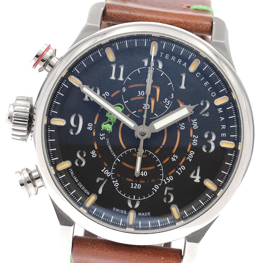 テッラチエロマーレ TERRA CIELO MARE TC7016AC3PA 23 クロノ ソルチベルディ マンチーノ クロノグラフ 自動巻き メンズ _941851