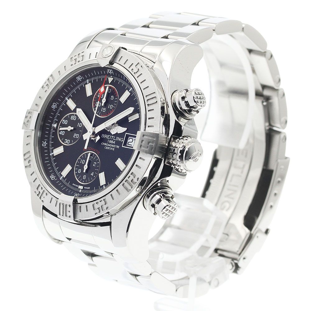  ブライトリング BREITLING A13381 アベンジャーII デイト 自動巻き メンズ 箱 保証書付き_937503 中綿アウター 自動巻き時計 腕時計(アナログ)