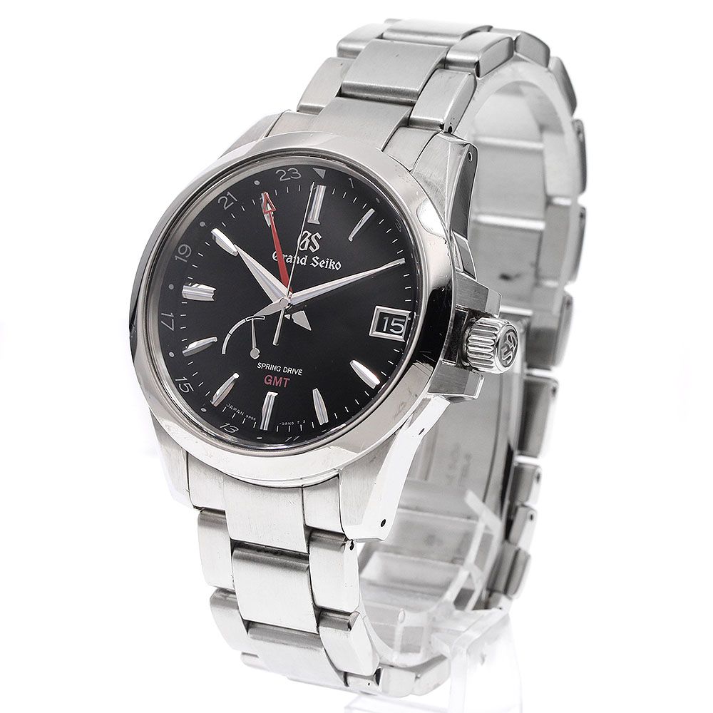  セイコー SEIKO SBGE213 9R66 0AE0 グランドセイコー ヘリテージコレクション GMT デイト スプリングドライブ メンズ 箱 保証書付_940026 ジャケット 自動巻き時計 腕時計(アナログ)