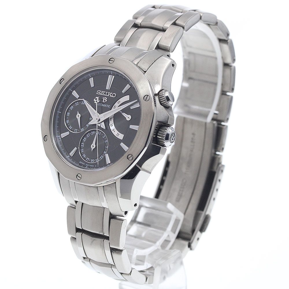  セイコー SEIKO 4S27 00C0 SAGN009 ブライツ メカニカル レトログラード 自動巻き メンズ _941839 ウインドブレーカー 自動巻き時計 腕時計(アナログ)