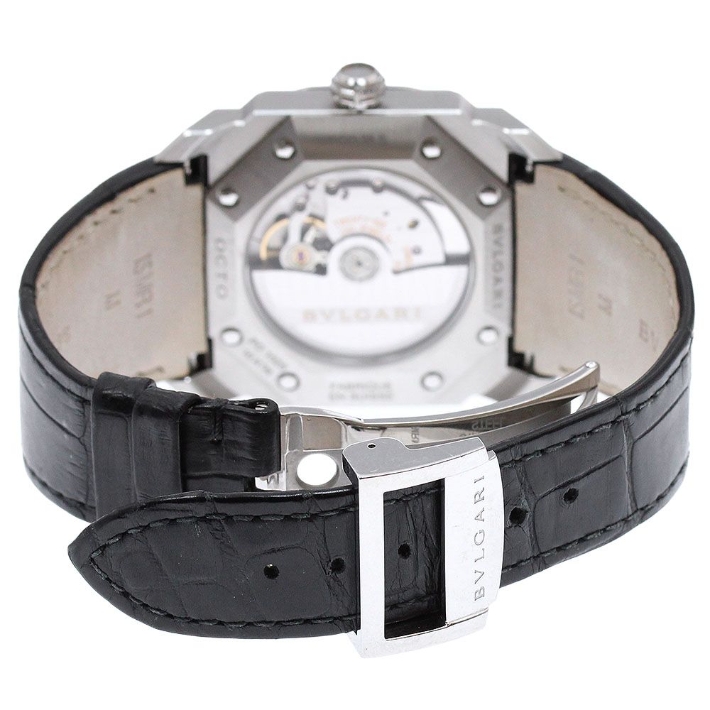  訳あり ブルガリ BVLGARI BGO38S オクト ソロテンポ デイト 自動巻き メンズ _941254 コスパ重視 自動巻き時計 腕時計(アナログ)