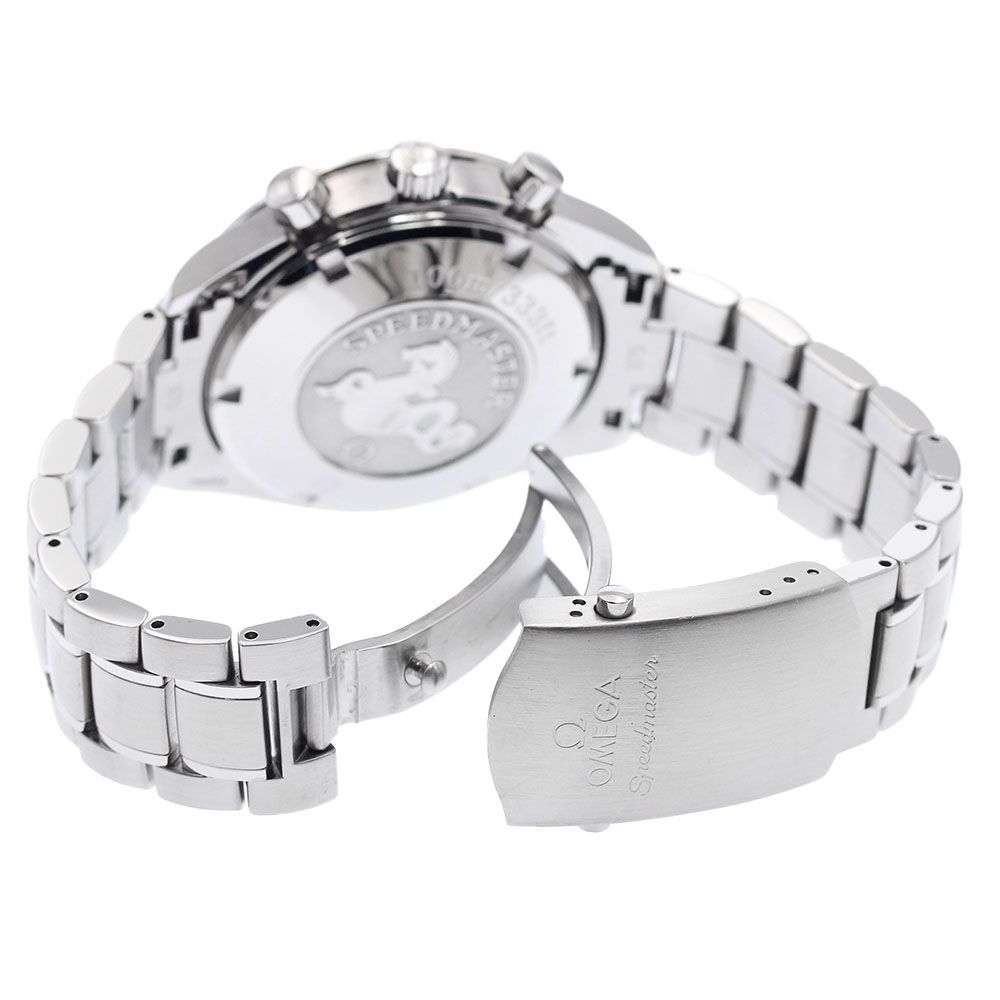  オメガ OMEGA 3221 30 スピードマスター トリプルカレンダー クロノグラフ 自動巻き メンズ _920041 プチプラ 自動巻き時計 腕時計(アナログ)