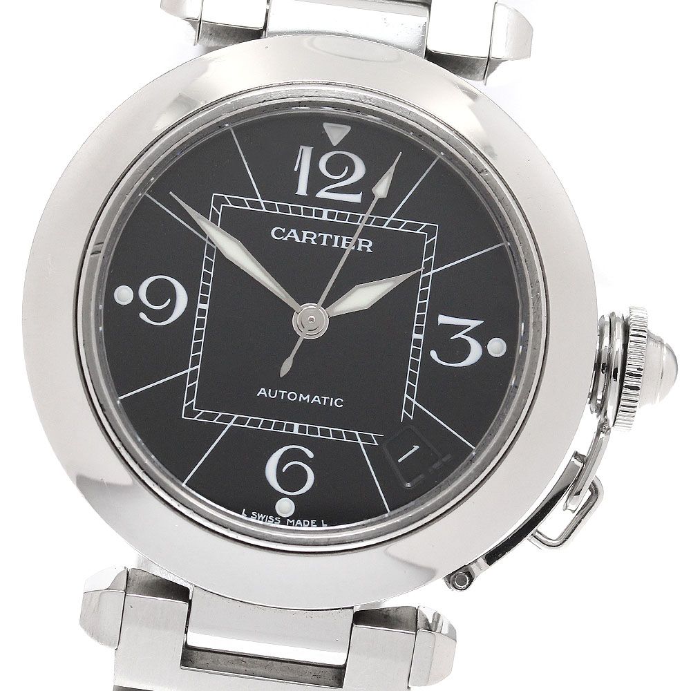 カルティエ CARTIER W31076M7 パシャC デイト 自動巻き ボーイズ 内箱 保証書付き_941284