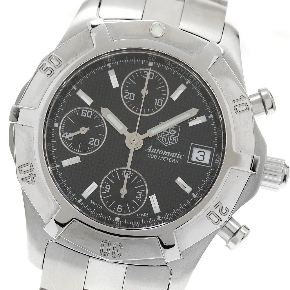 タグホイヤー TAG HEUER CN2111 0 エクスクルーシブ クロノグラフ 自動巻き メンズ _941980