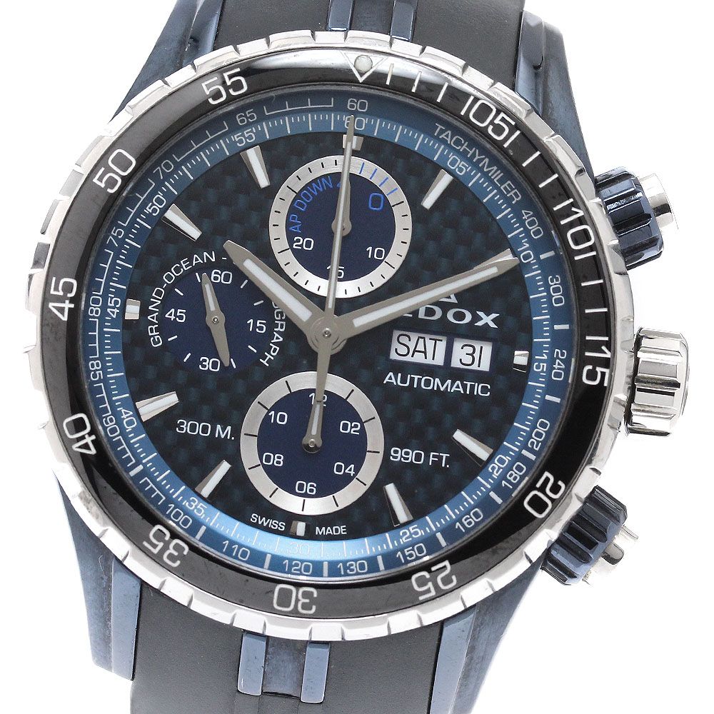 エドックス EDOX 01123 357BU4 BUIN4 グランドオーシャン 100本 デイデイト 自動巻き メンズ _941853