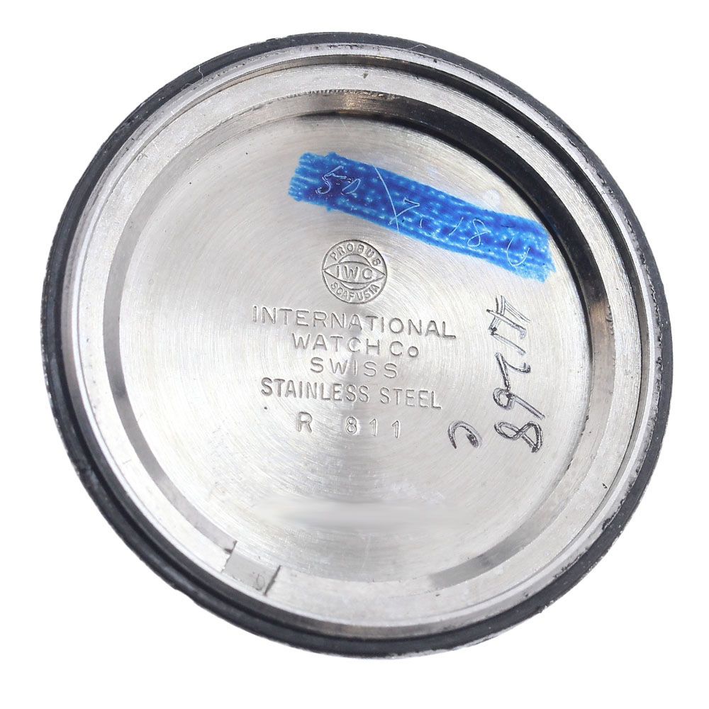  IWC SCHAFFHAUSEN ヨットクラブ デイト cal 8541B 自動巻き メンズ _936341 抜け感 自動巻き時計 腕時計(アナログ)