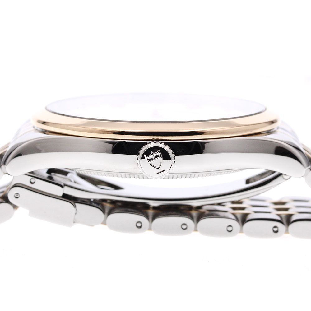  チュードル TUDOR 91651 1926 デイト 6Pダイヤ 自動巻き メンズ 箱 保証書付き_938954 ホワイト系 自動巻き時計 腕時計(アナログ)