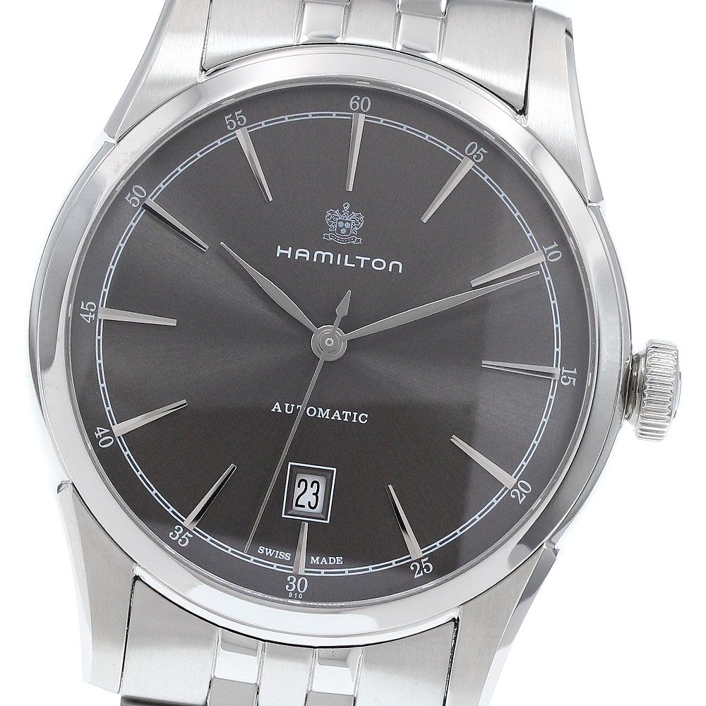 ハミルトン HAMILTON H424151 ジャズマスター デイト 自動巻き メンズ 保証書付き_940281
