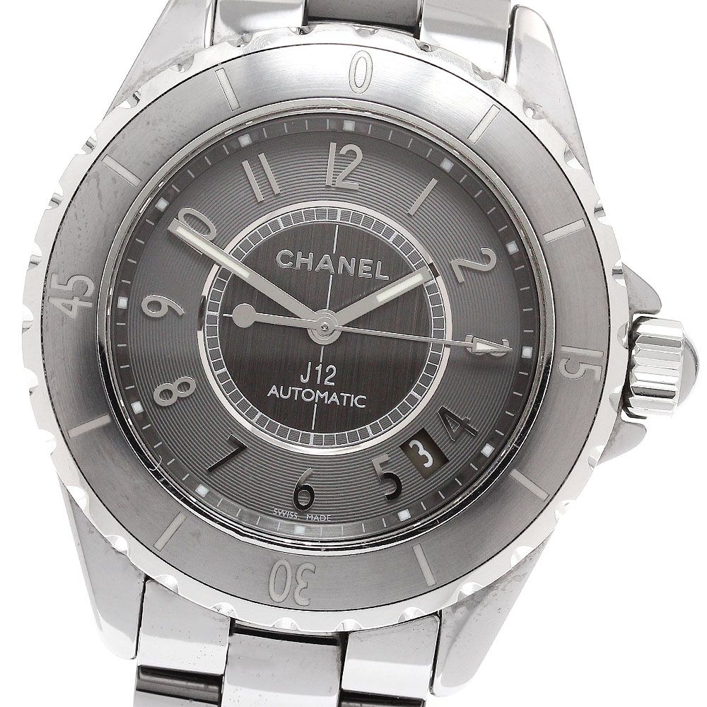 シャネル CHANEL H2979 J12 クロマティック 38MM デイト 自動巻き メンズ _914948