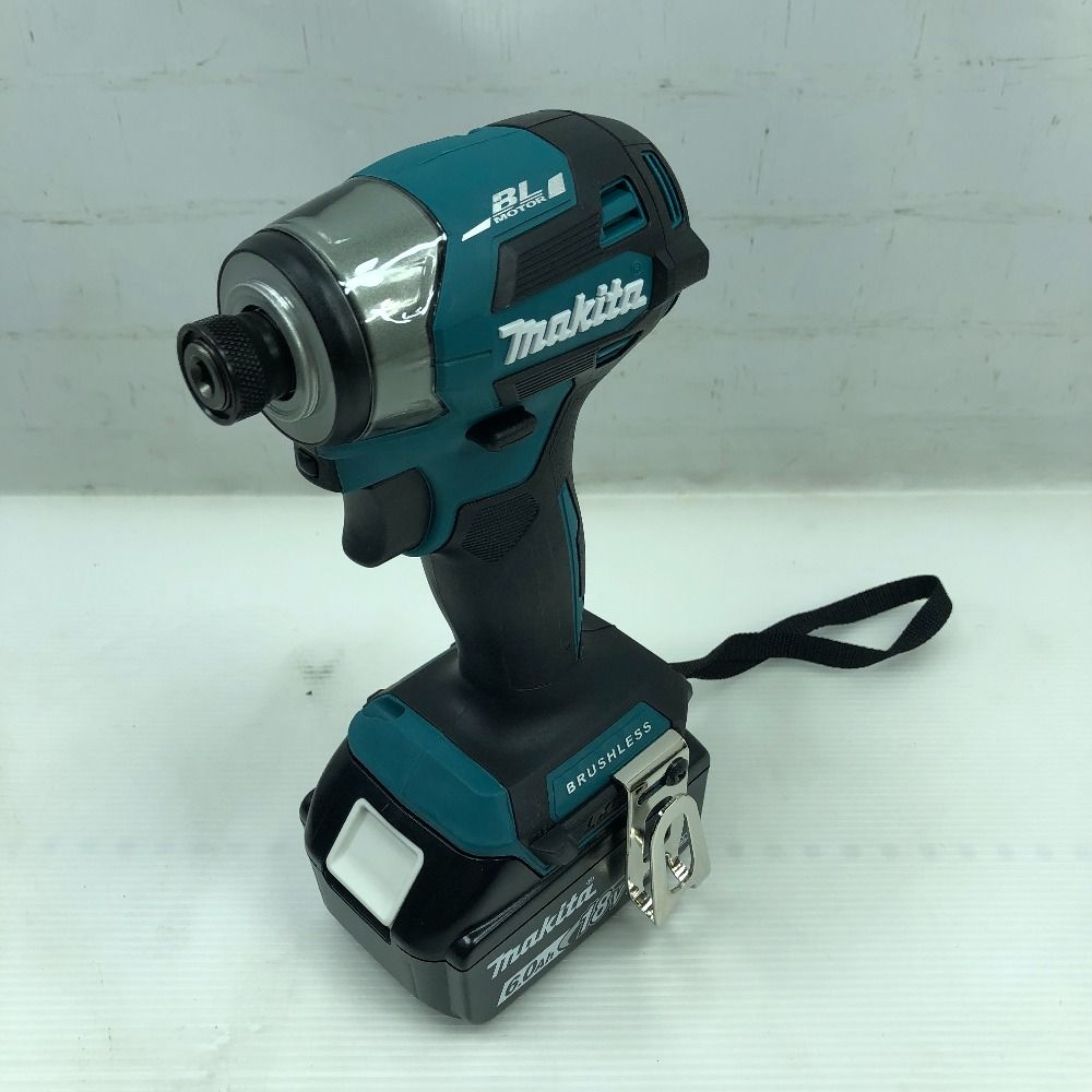 MAKITA マキタ 締め付け工具 インパクトドライバ ♥品 S 充電器 充電池 ケース付 TD 173 D ブルー