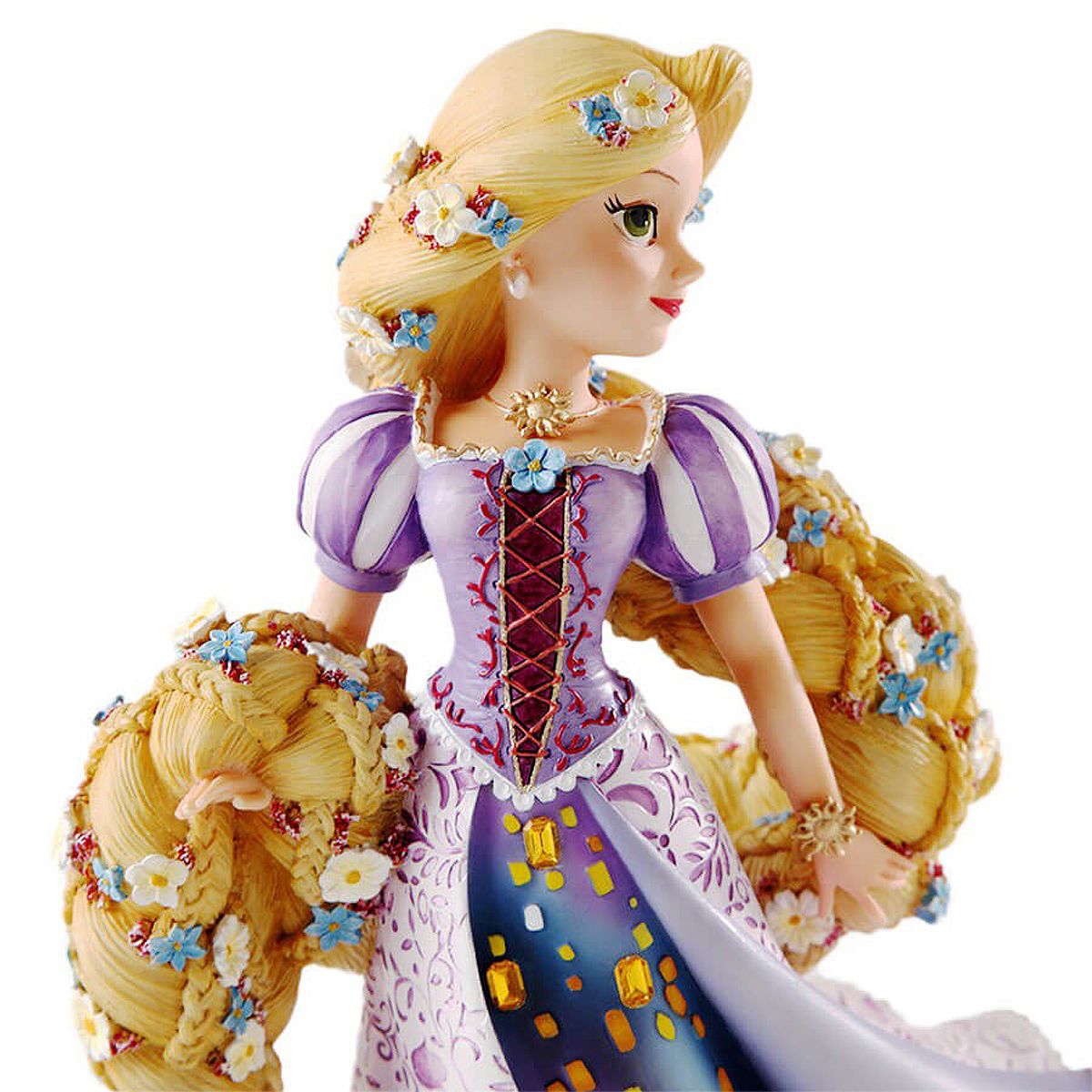  エネスコ enesco ディズニーショーケース Disney Showcase 4037523 クチュールデフォース ラプンツェル ウィズ フラワー 塔の上のラプンツェル 置物 フィギュア 写真立てセット 置物 インテリア小物