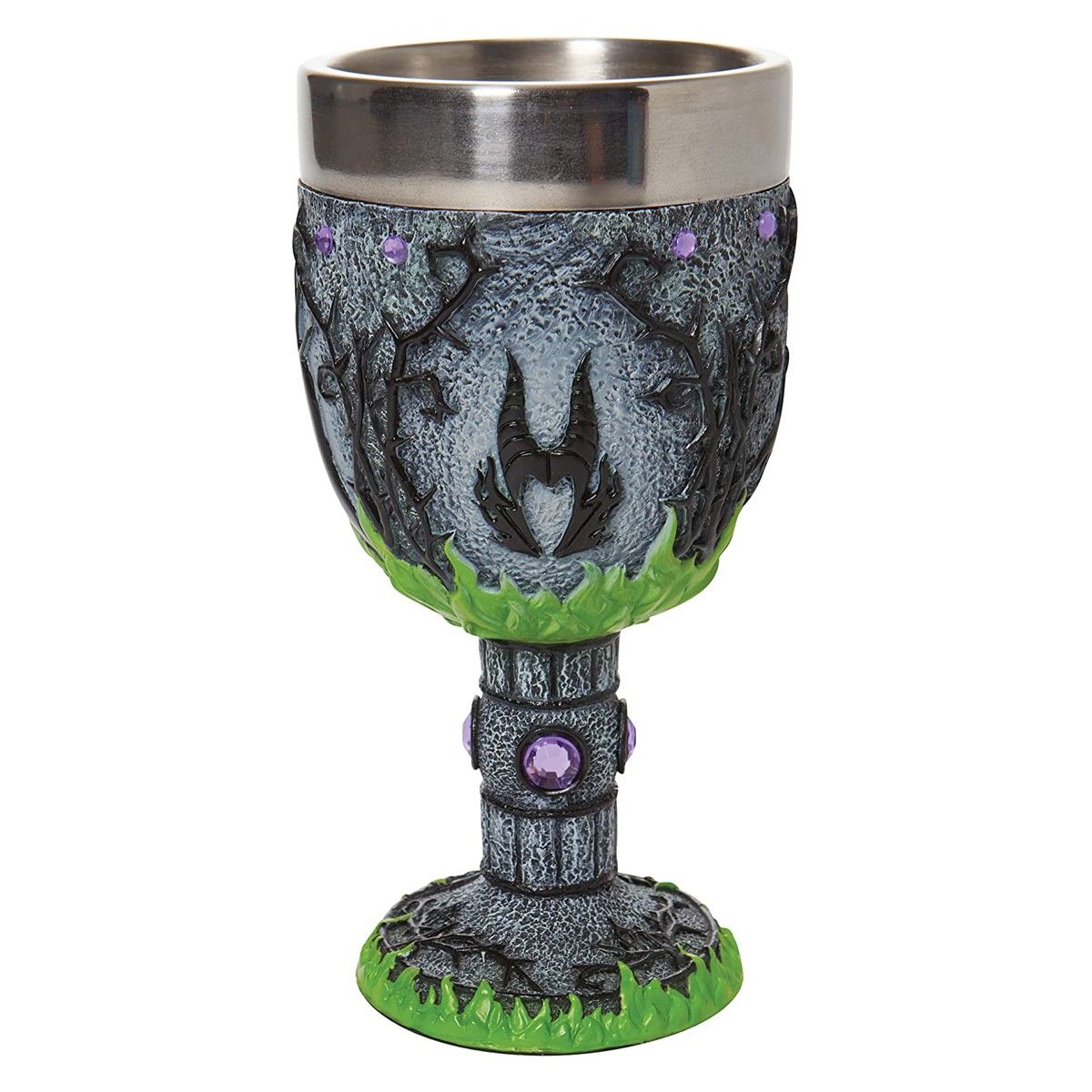 エネスコ enesco ディズニーショーケース Disney Showcase 置物 ディズニーゴブレット マレフィセント ブラック 6009875