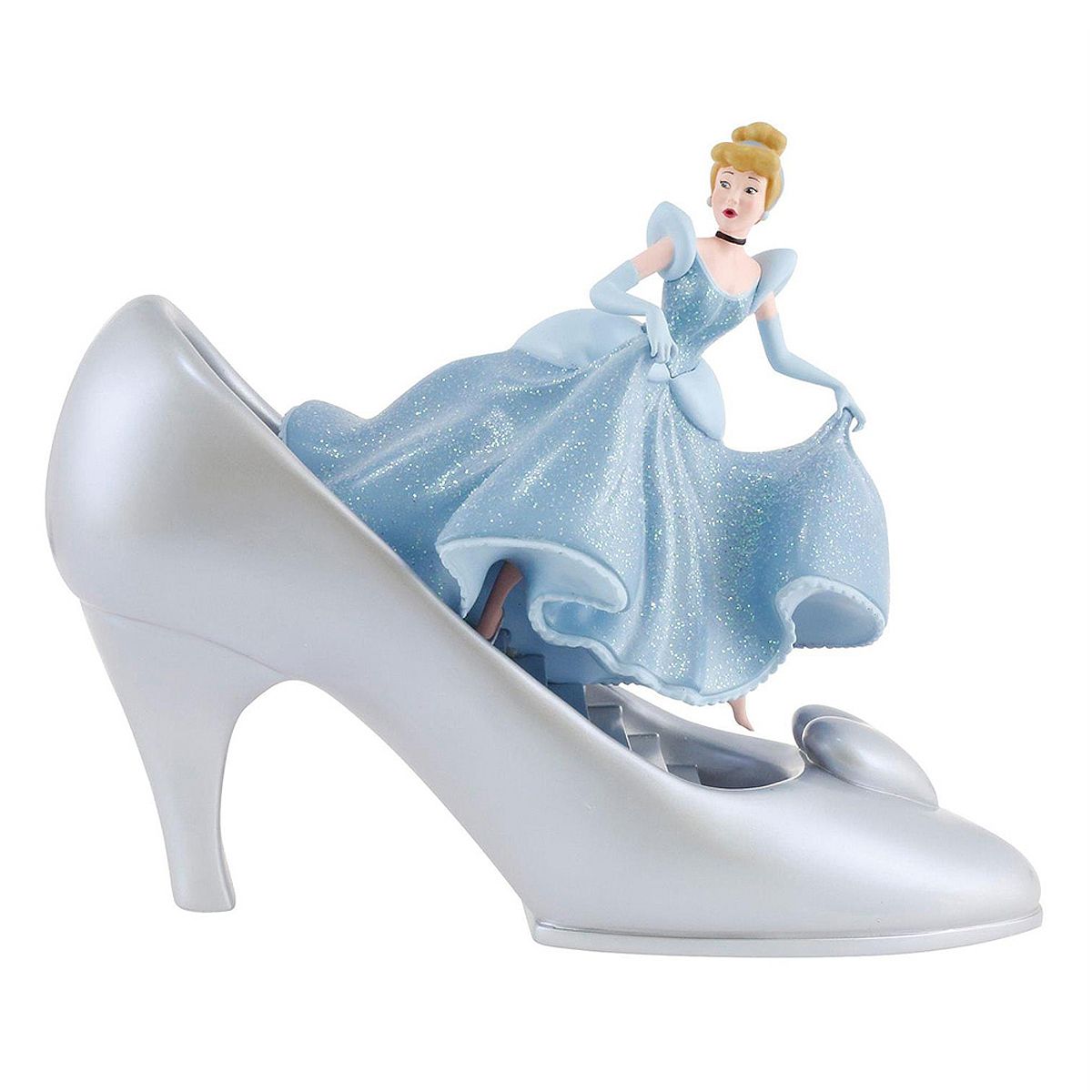 早い者勝ち 価格 ディズニー100 Disney100 エネスコ enesco シンデレラ＆ガラスの靴 フィギュア 置物 インテリア オブジェ ディズニープリンセス 6013397 ウォルトディズニーカンパニー創立100周年記念