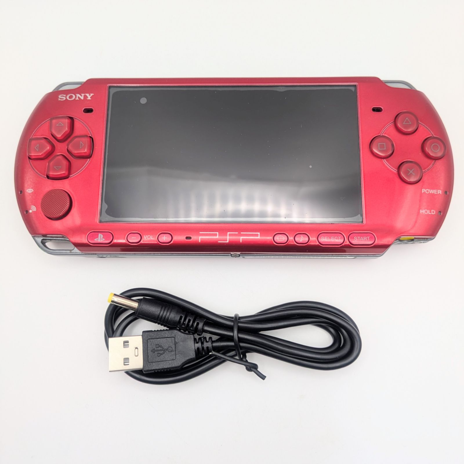 動作品 PSP プレイステーション ポータブル ラディアント レッド 3000 RR